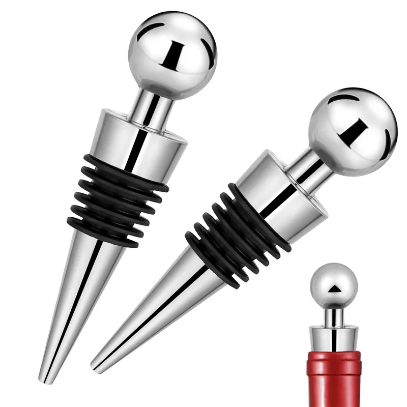 2 stks/set Zilveren Flessensto - Bottle Stopper Set recensie en prijs