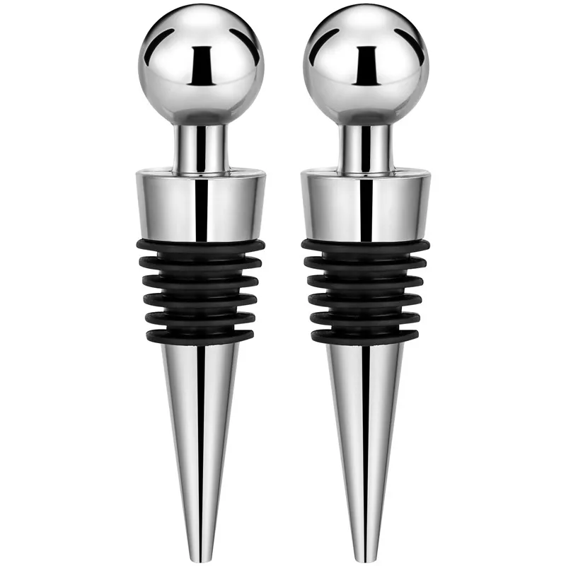 2 stks/set Zilveren Flessensto - Bottle Stopper Set recensie en prijs