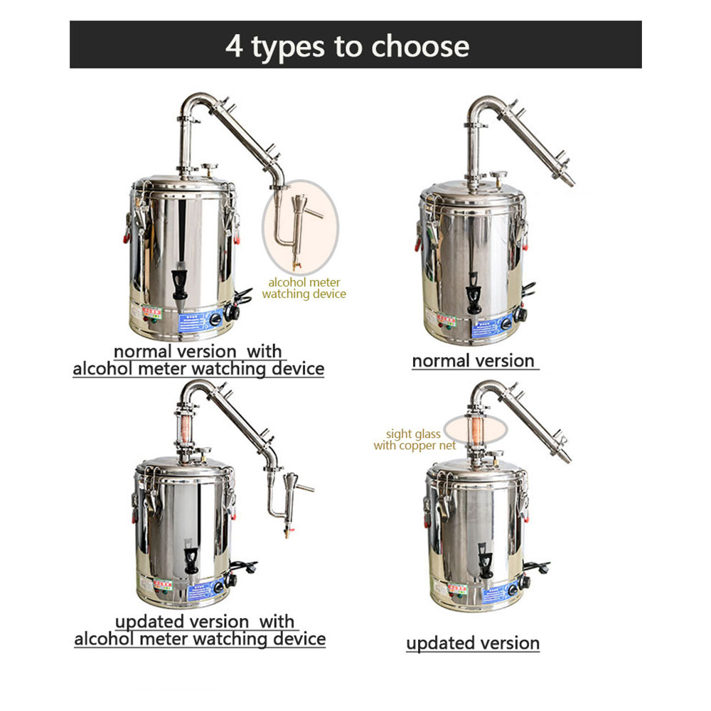 50l Distillatiekolom Alcoholdi - Wine Beer Distillation recensie en prijs