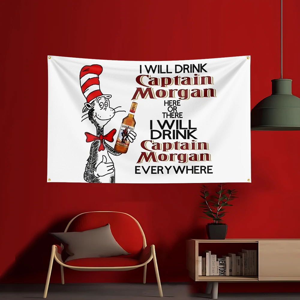 90X150CM C-Captain Morgans rum - Wine Beer Garden recensie en prijs